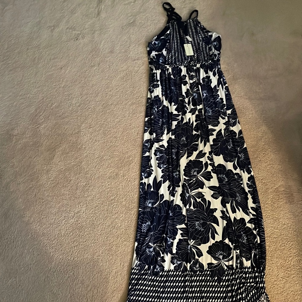 Woman’s Floral Dress